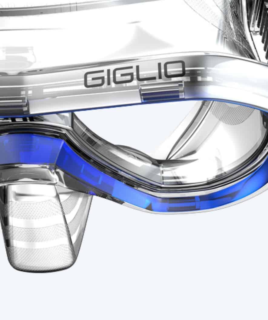 SEAC diving mask for adults - Giglio - Blue - Image 3