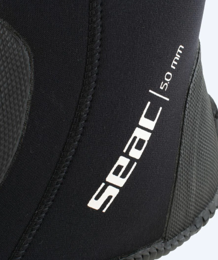 SEAC neoprene boots for adults - Regular - Black - Image 5