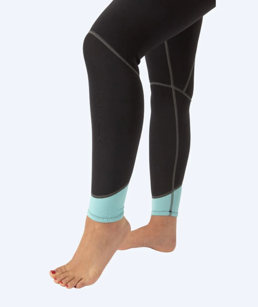 SEAC neoprene pants for women - Lover - Black/turquoise - Image 4