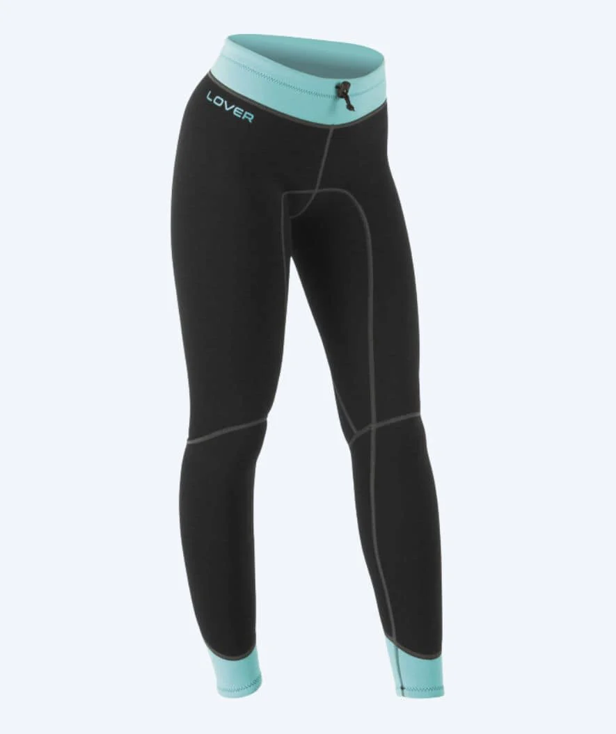 SEAC neoprene pants for women - Lover - Black/turquoise - Image 5