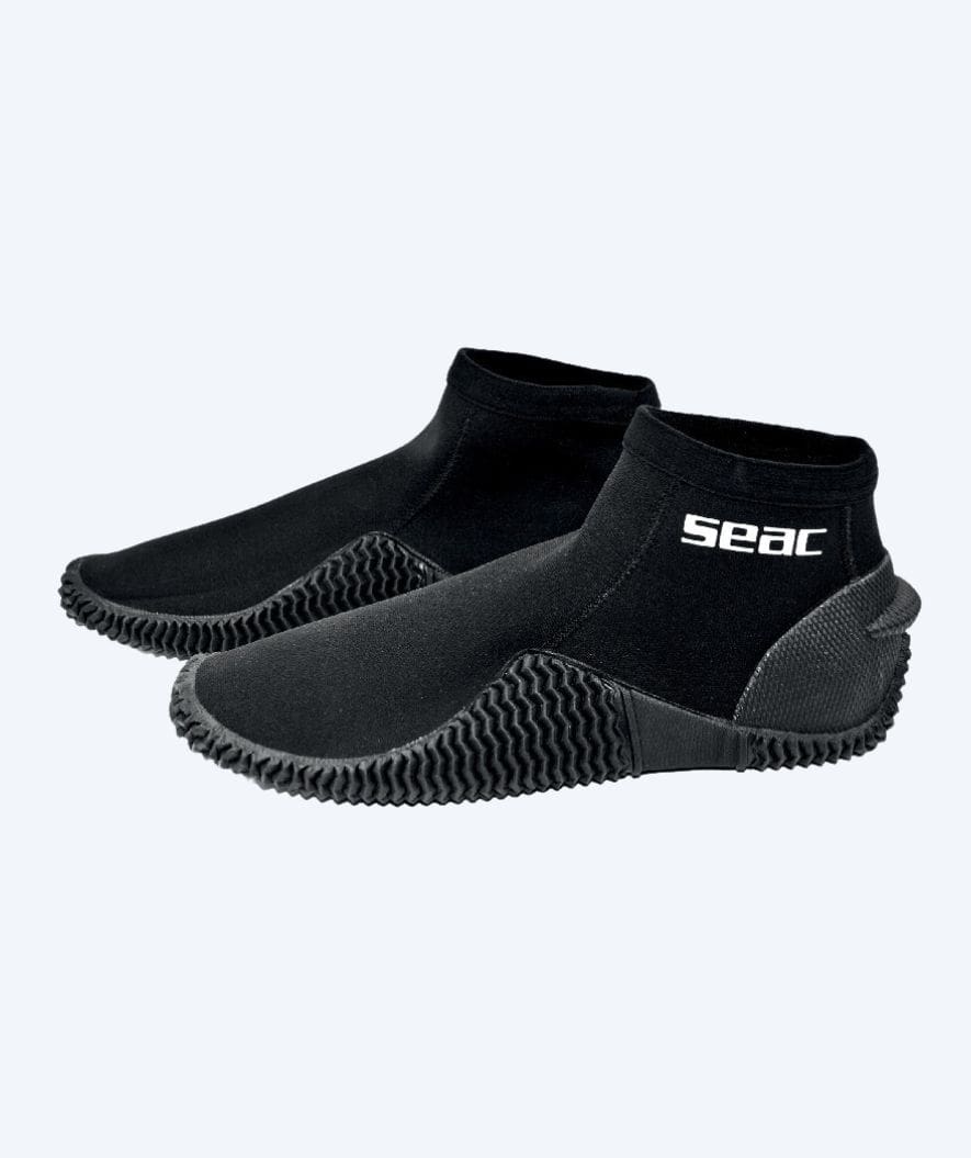 SEAC neoprene shoes for adults - Tropic - Black - Image 2