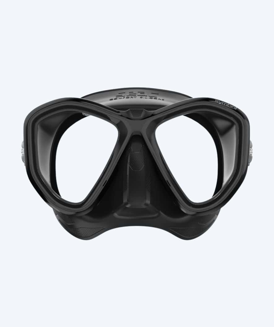 SEAC diving mask for adults - Symbol - Black - Image 2