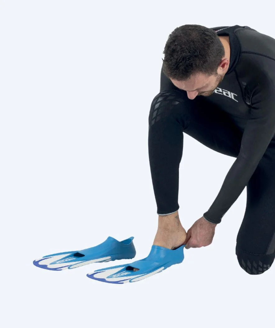 SEAC swim fins for adults - Team - Blue/white - Image 5