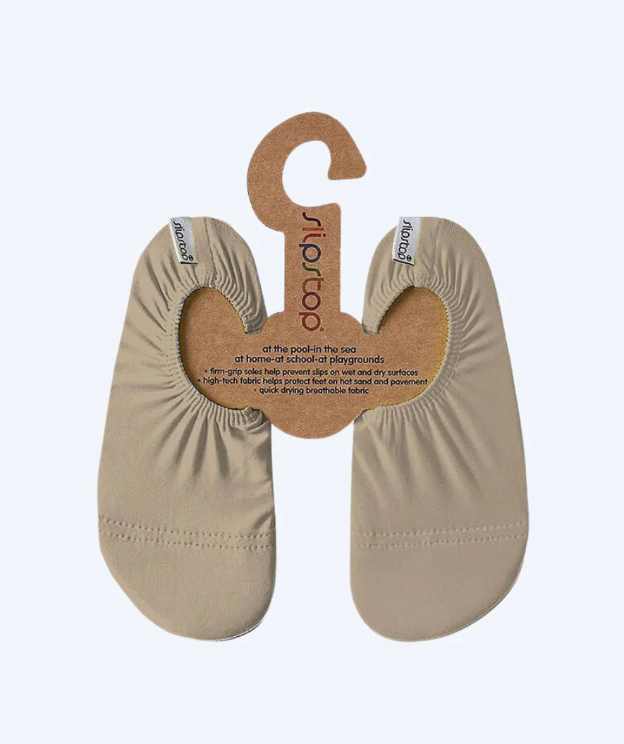 SlipStop swim socks for kids - Sand