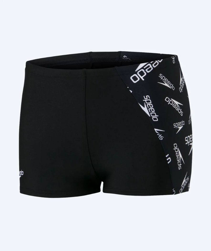 Speedo aquashorts for boys - Allover Panel - Black/white - Image 5