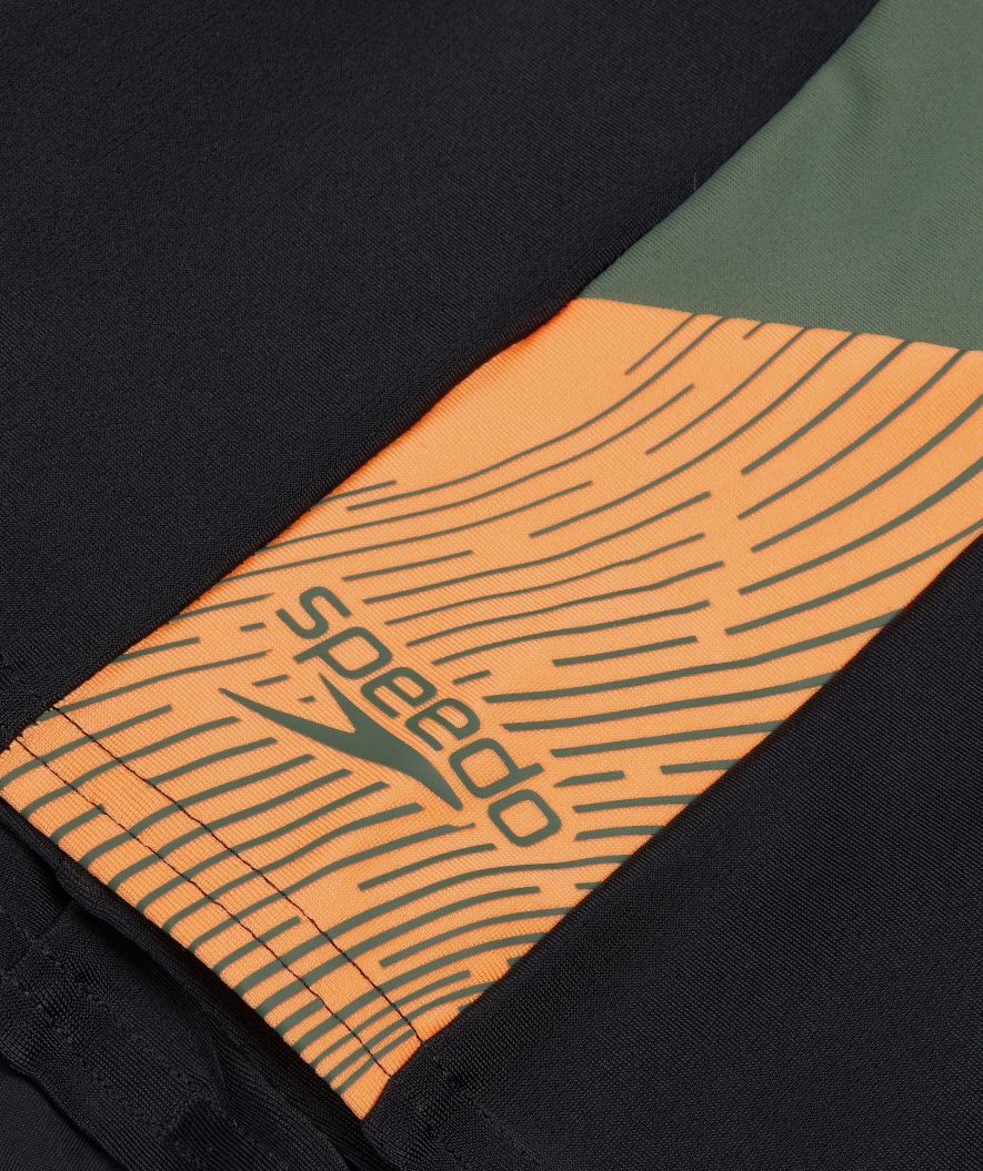 Speedo aquashorts for boys - Dive - Black/orange - Image 5
