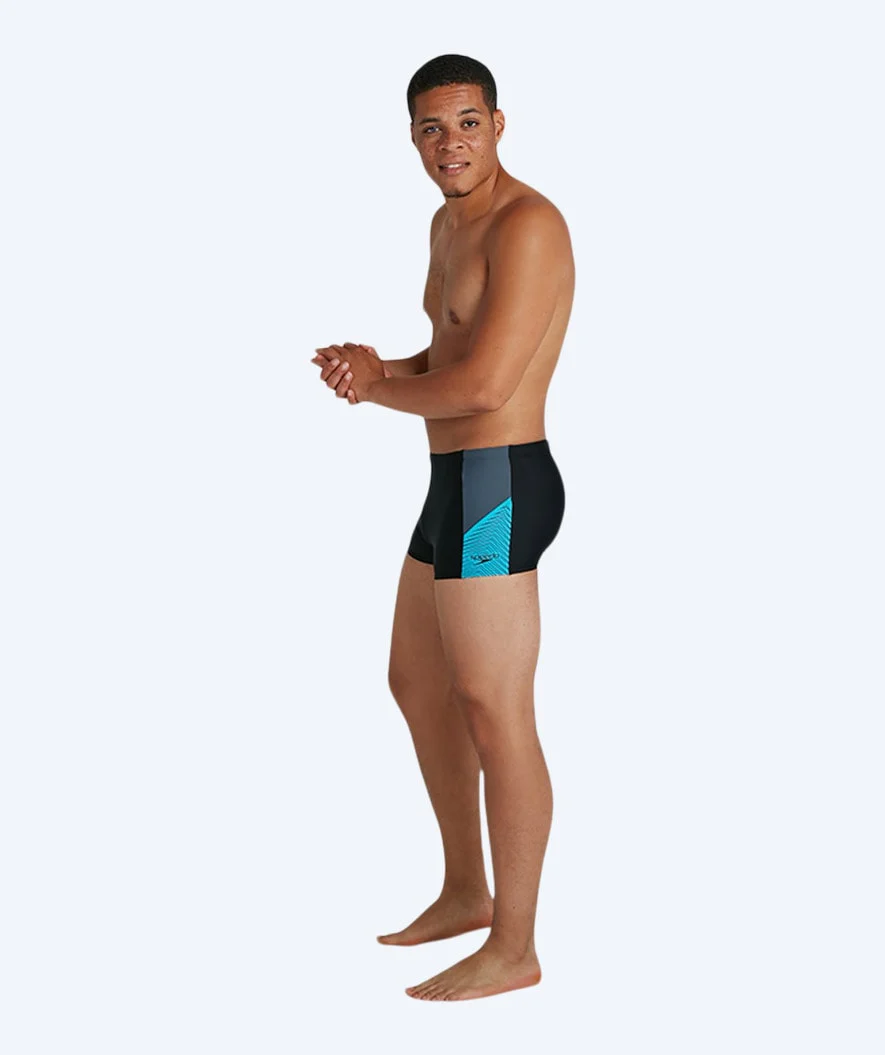 Speedo aquashorts for men - Dive - Black/blue - Image 3