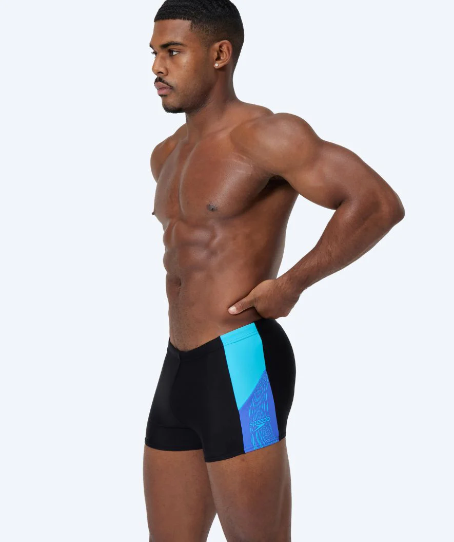 Speedo aquashorts for men - Dive - Black/light blue