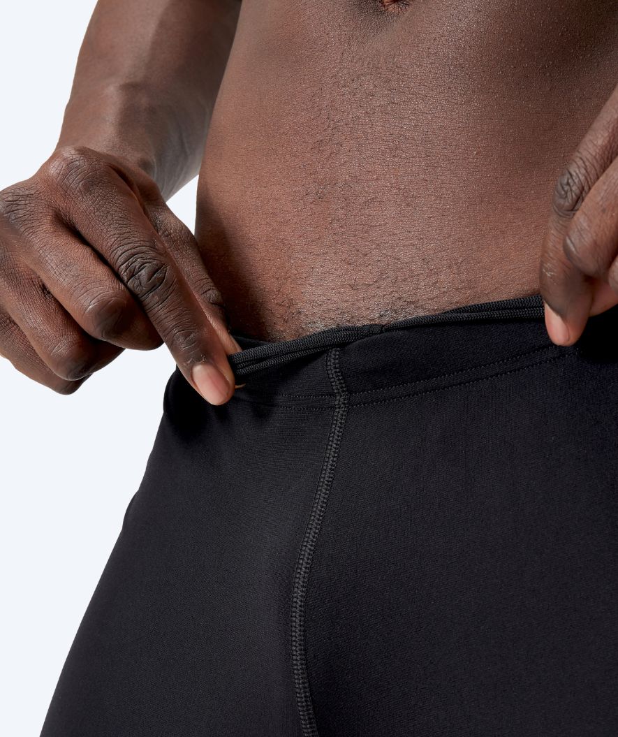Speedo aquashorts for men - Hyperboom Panel - Black/turquoise - Image 5