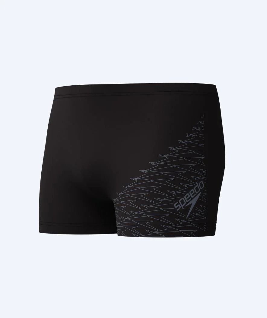 Speedo aquashorts for men - Medley Logo - Black/dark gray - Image 7