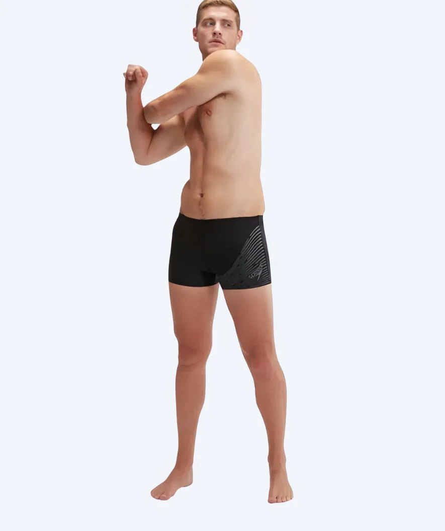 Speedo aquashorts for men - Medley Logo - Black/grey - Image 3