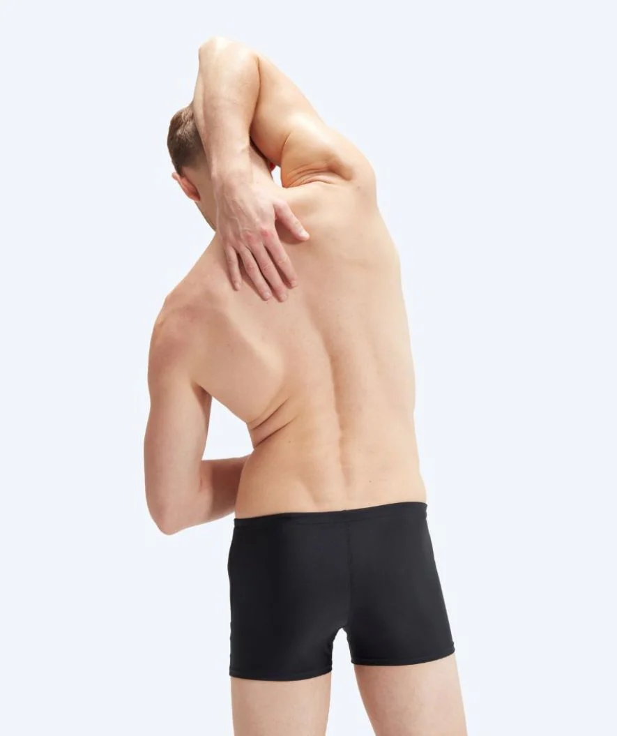 Speedo aquashorts for men - Tech Print - Black/orange - Image 2