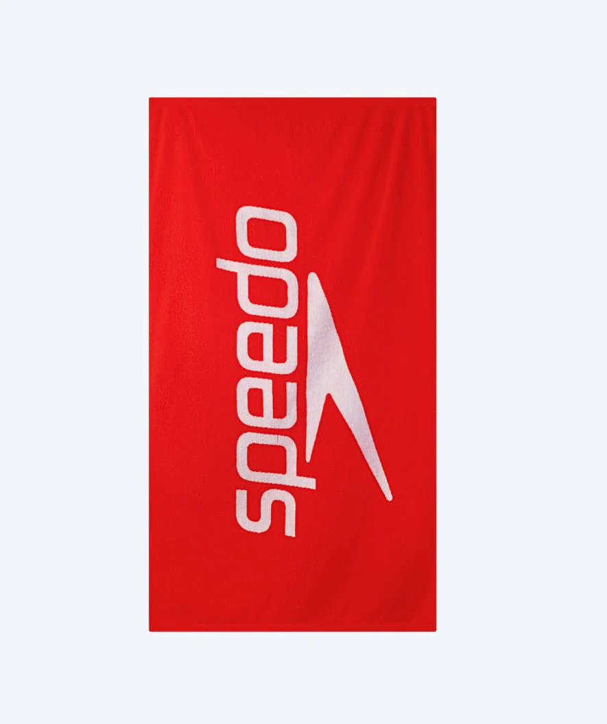 Speedo bath towel - Logo - Red/white