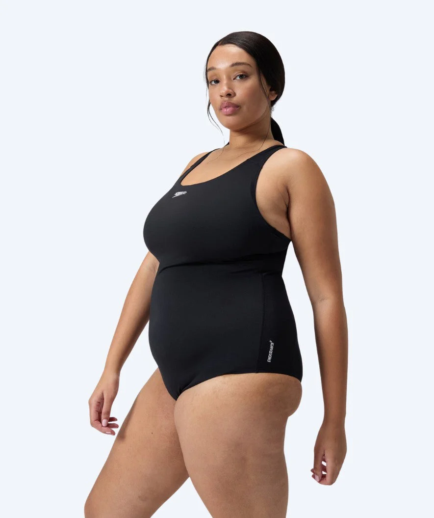 Speedo swimsuit in plus size for women - Endurance Medalist - Black - Image 3