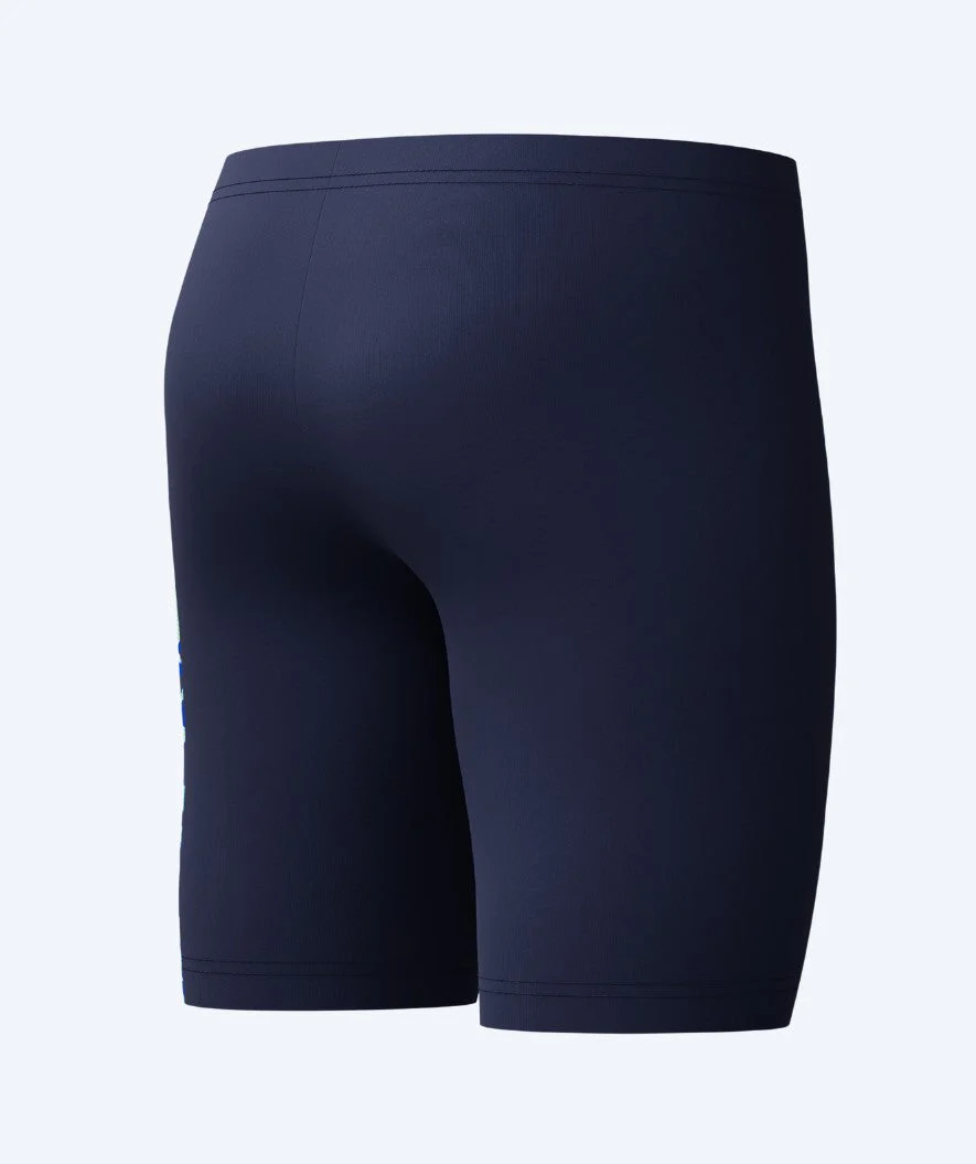 Speedo jammer for boys - Hyperboom Splice - Dark blue/green - Image 2
