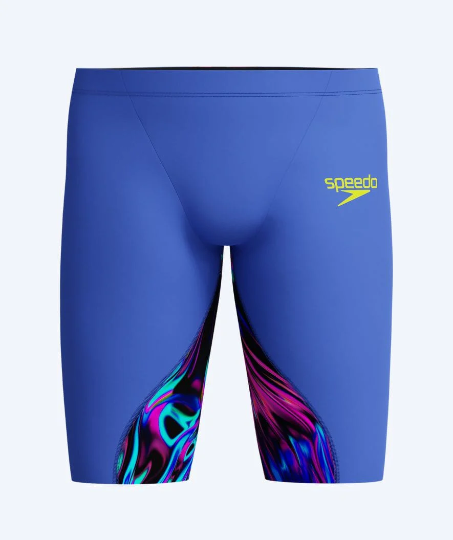 Speedo racing jammers for boys - LZR Ignite - Blue/multi - Image 3