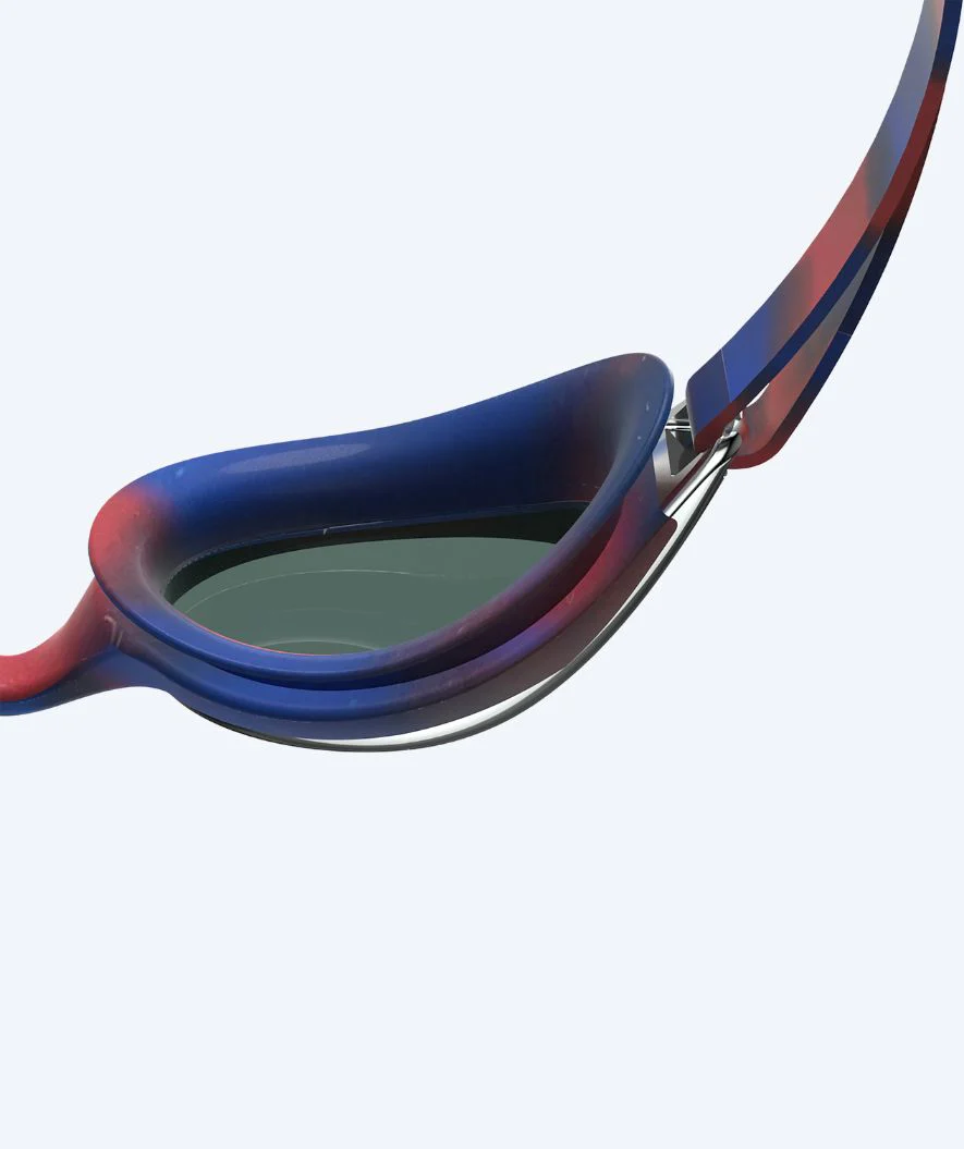 Speedo racing swimming goggles for kids (6-14) - Hyper Flyer Mirror - Red/blue - Image 4