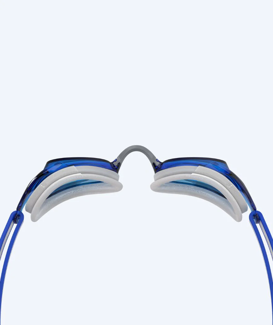 Speedo racing swimming goggles for kids (6-14) - Vanquisher 3.0 - Grey/blue - Image 2
