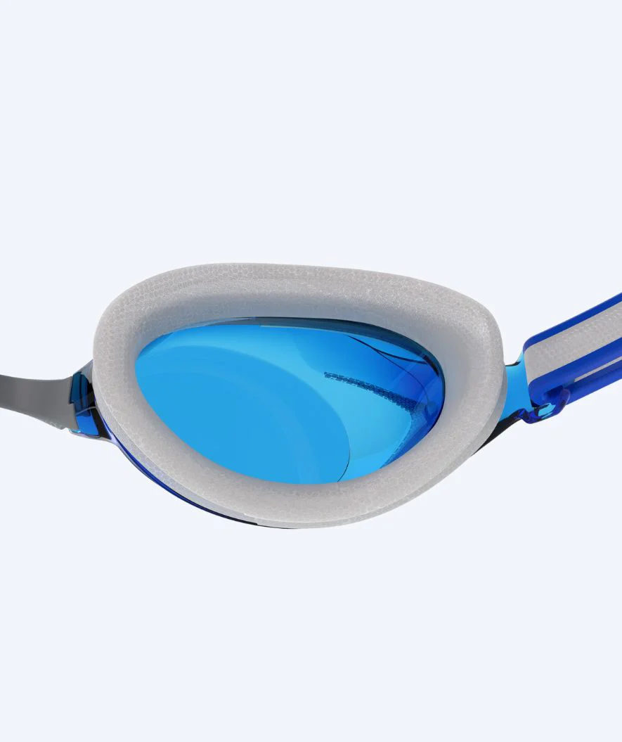 Speedo racing swimming goggles for kids (6-14) - Vanquisher 3.0 - Grey/blue - Image 4