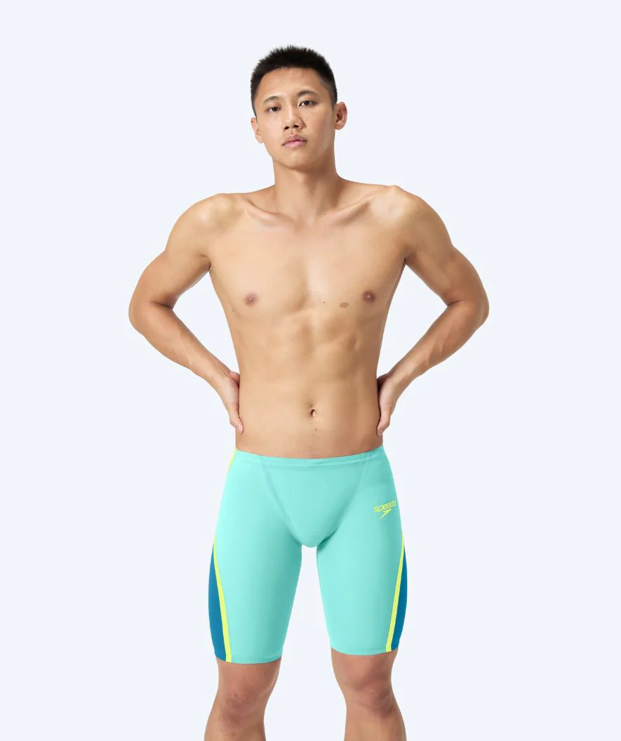Speedo racing jammers for men - LZR Pure Intent 2.0 - Light blue/dark blue