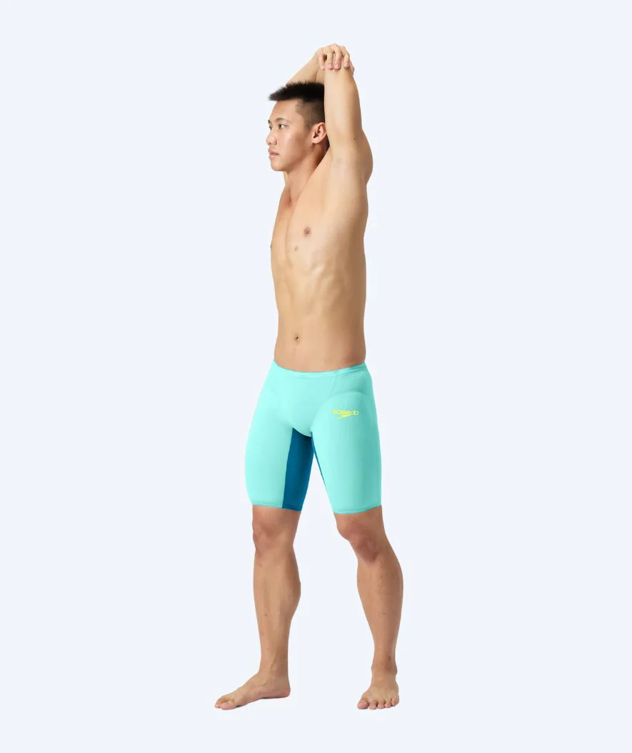 Speedo racing jammers for men - LZR Pure Valor 2.0 - Light blue/dark blue - Image 3