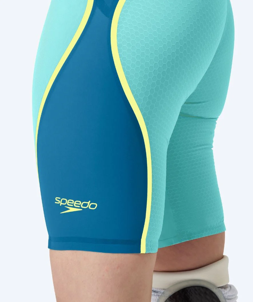 Speedo racing swimsuit for women - LZR Pure Intent 2.0 - Light blue/dark blue - Image 6
