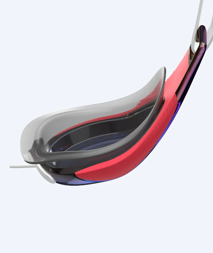 Speedo Elite swimming goggles - Fastskin Hyper Elite Mirror - Red/blue - Image 3