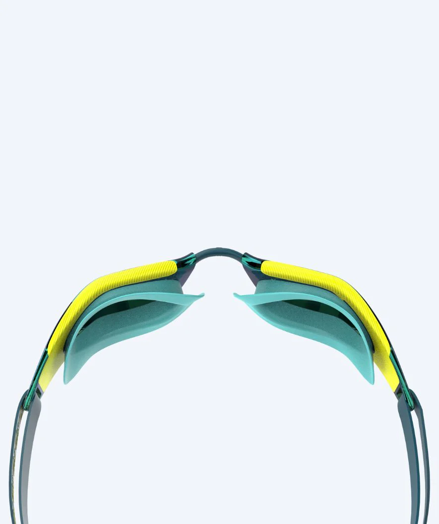 Speedo Elite swimming goggles - Fastskin Hyper Elite Mirror - Yellow/green - Image 2
