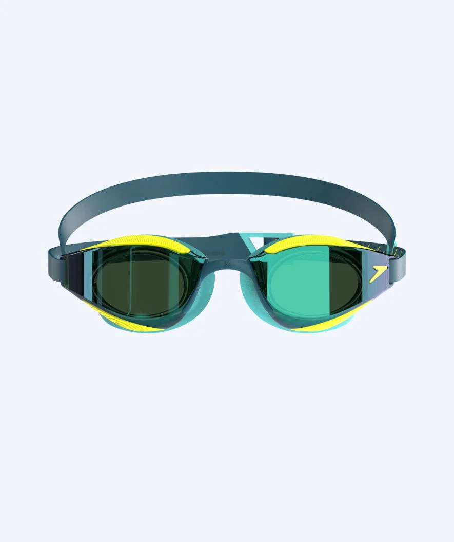 Speedo Elite swimming goggles - Fastskin Hyper Elite Mirror - Yellow/green - Image 6