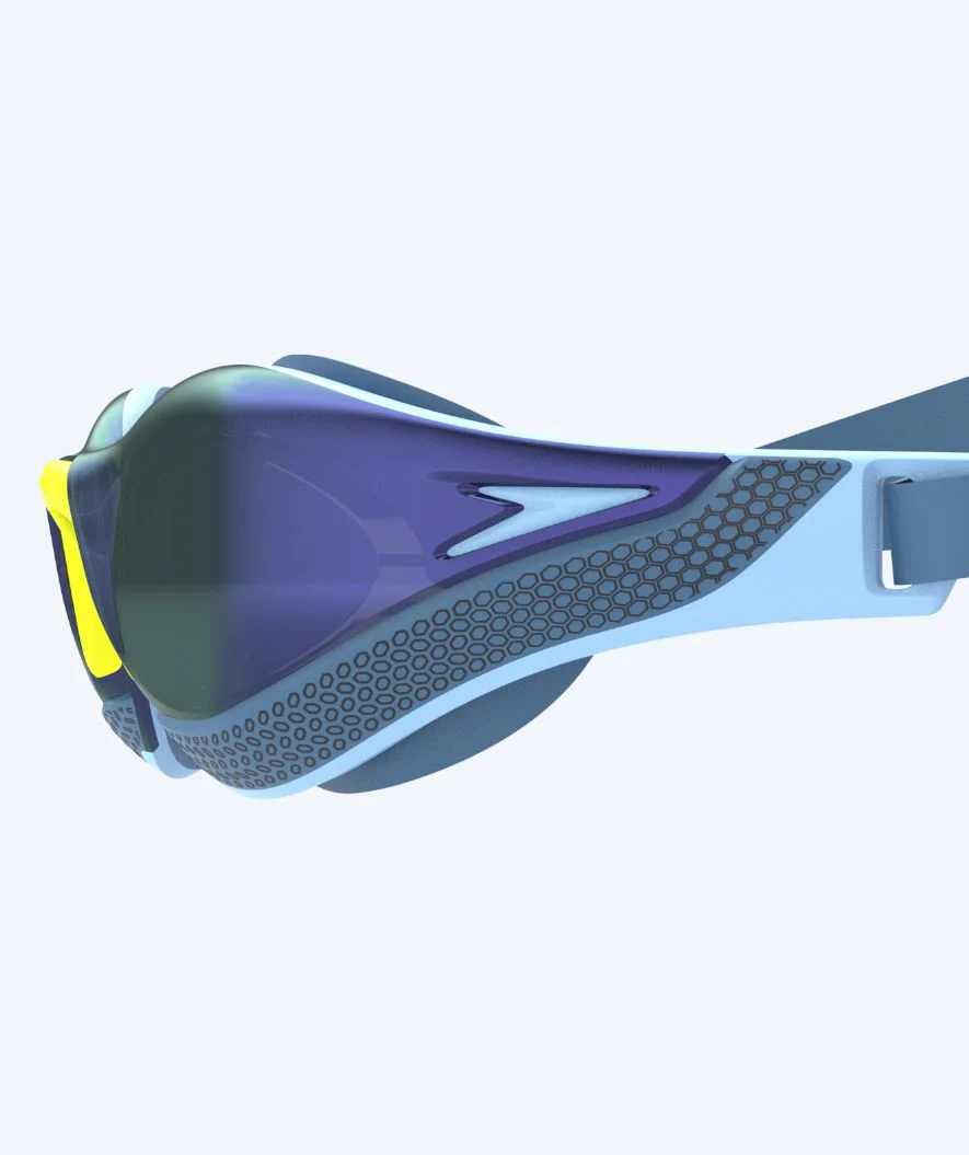 Speedo Elite swimming goggles - Fastskin Pure Focus Mirror - Blue/dark blue (Limited 2026) - Image 3