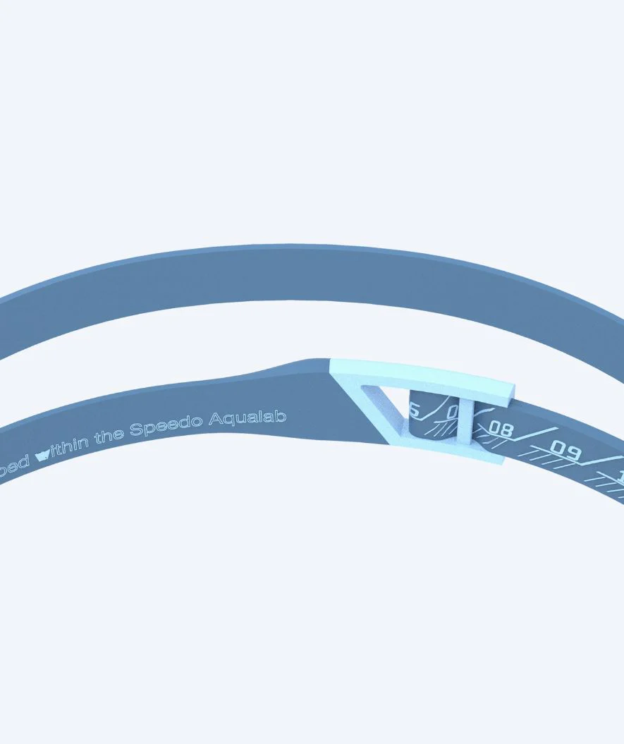 Speedo Elite swimming goggles - Fastskin Pure Focus Mirror - Blue/dark blue (Limited 2026) - Image 4