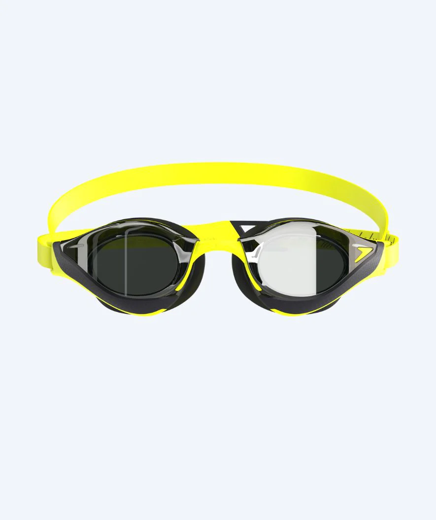 Speedo Elite swimming goggles - Fastskin Pure Focus Mirror - Yellow/black - Image 7