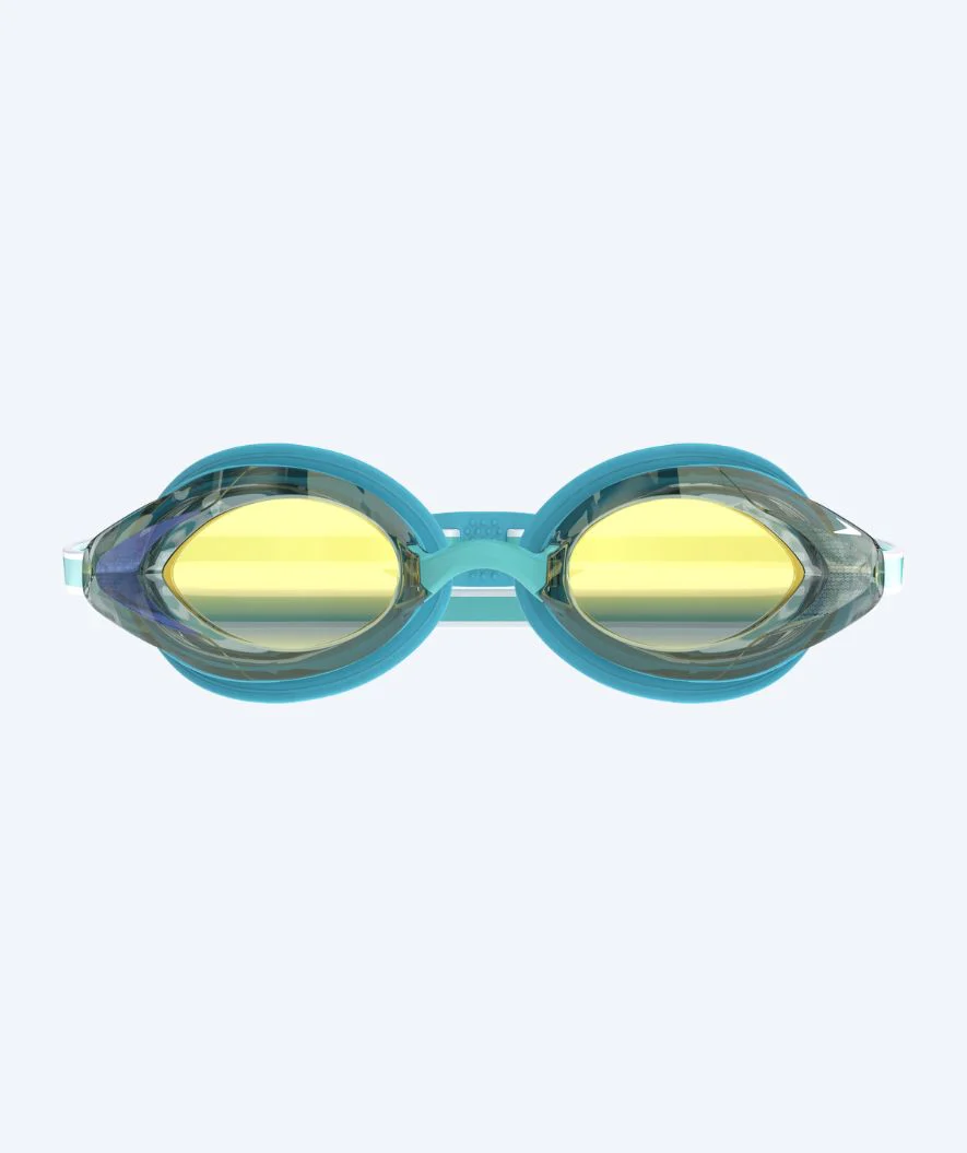 Speedo Elite swimming goggles for women - Vanquisher 3.0 Mirrored - Turquoise/gold - Image 6