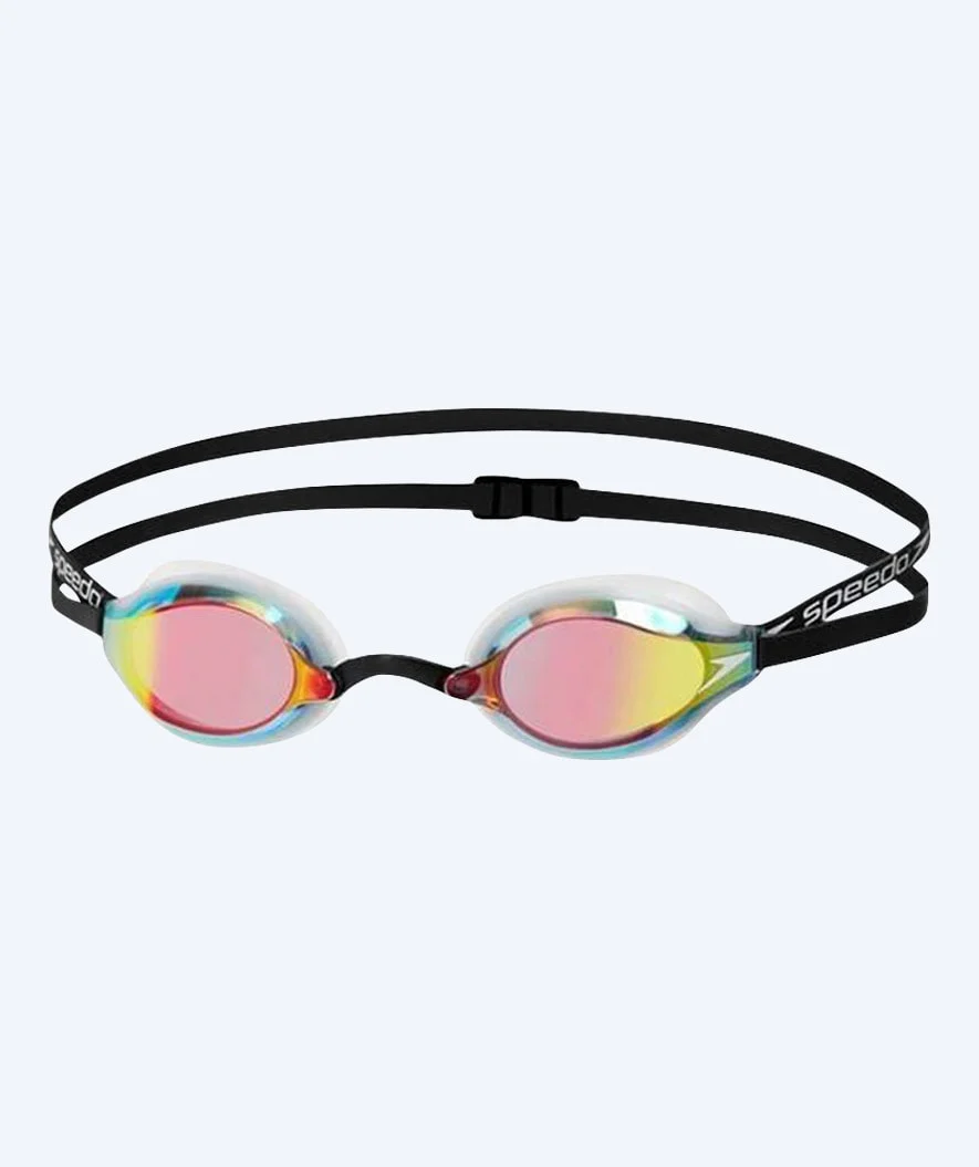 Speedo Elite swimming goggles - Fastskin Speedsocket 2 Mirror - Gold/black - Image 2