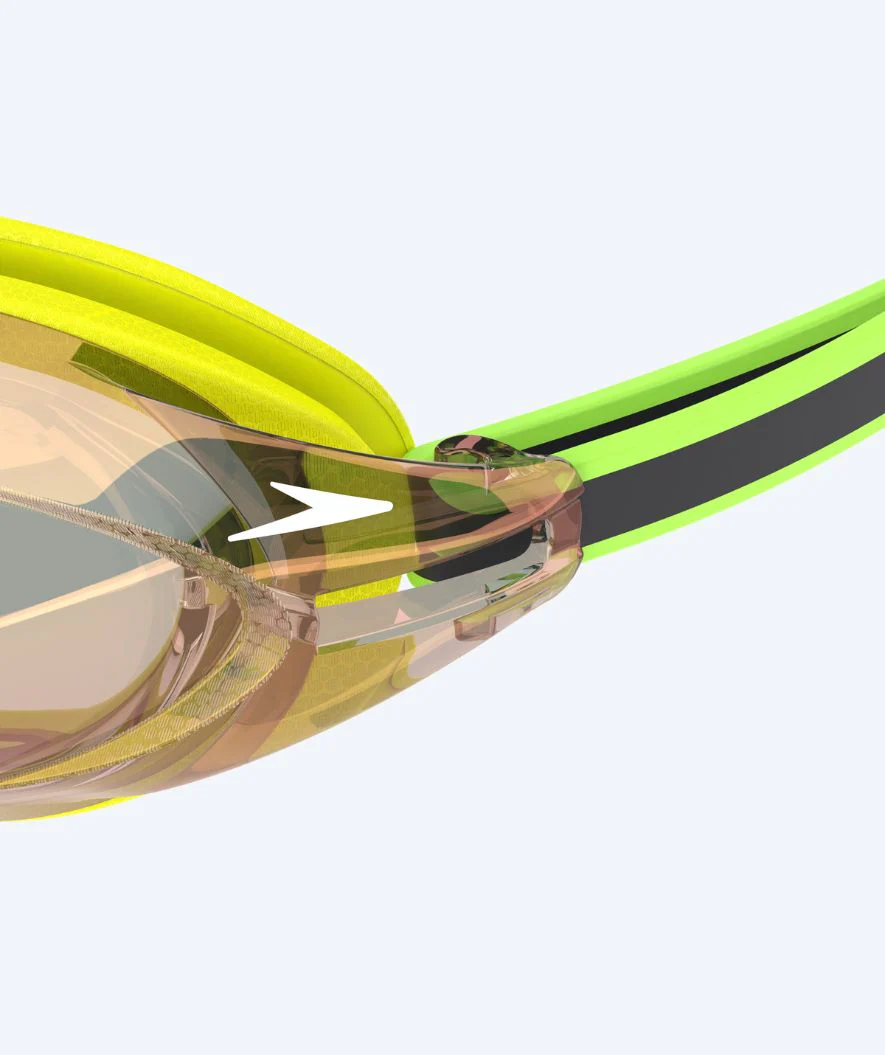 Speedo Elite swimming goggles - Vanquisher 3.0 Mirrored - Green/bronze - Image 4