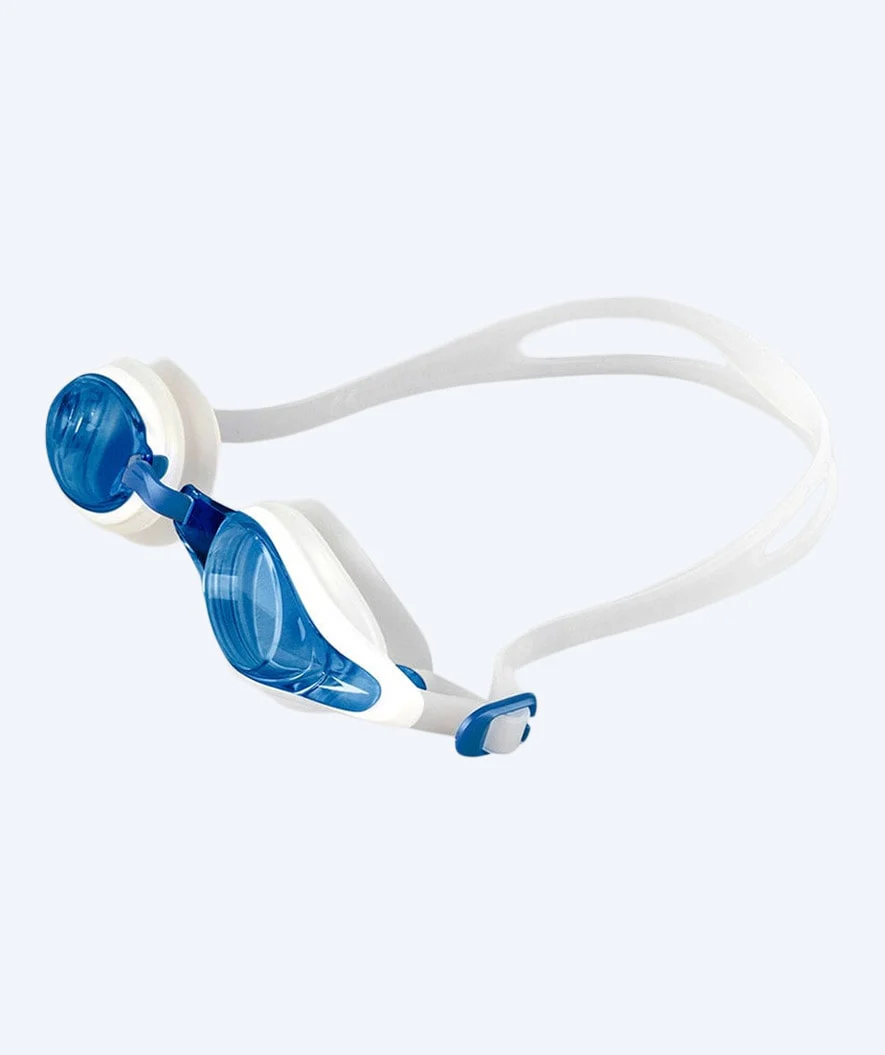 Speedo training swimming goggles - Mariner Supreme - White/blue - Image 3