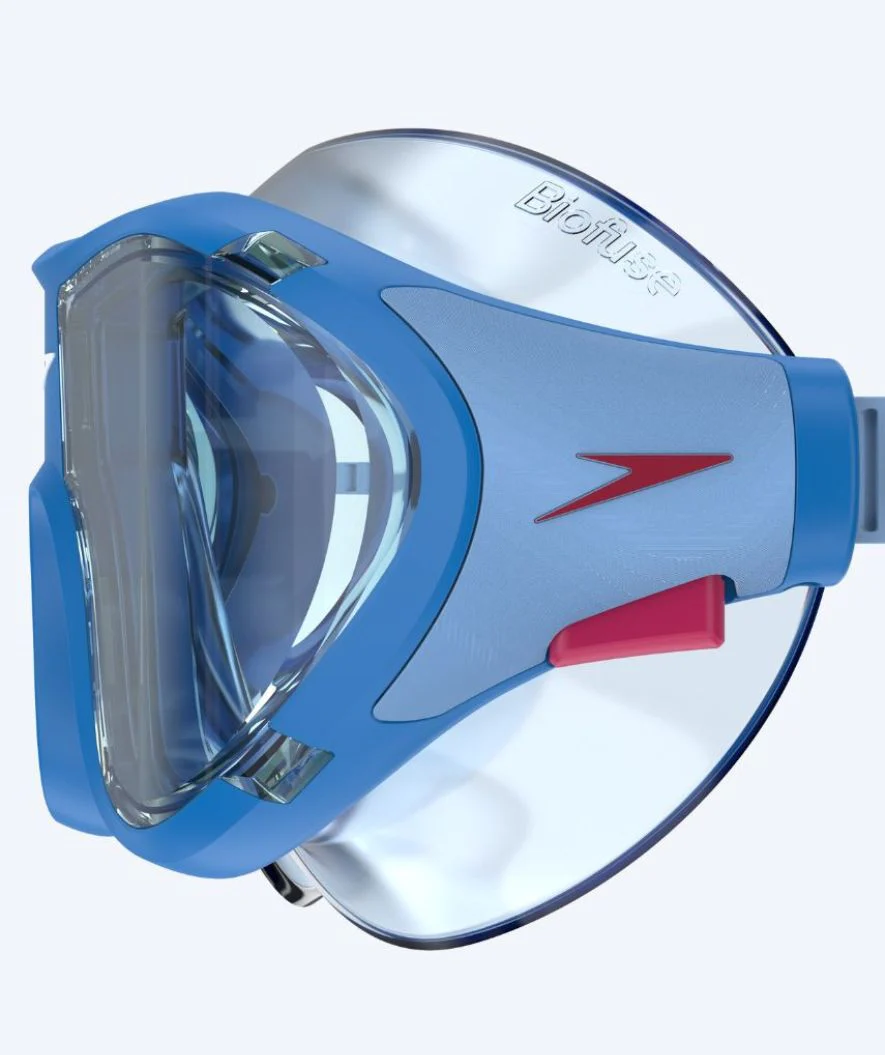 Speedo swim mask for junior - Biofuse 2.0 - Blue/blue - Image 3