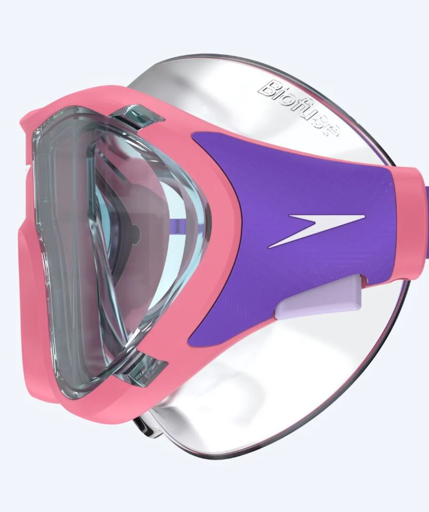 Speedo swim mask for junior - Biofuse 2.0 - Pink/purple - Image 3