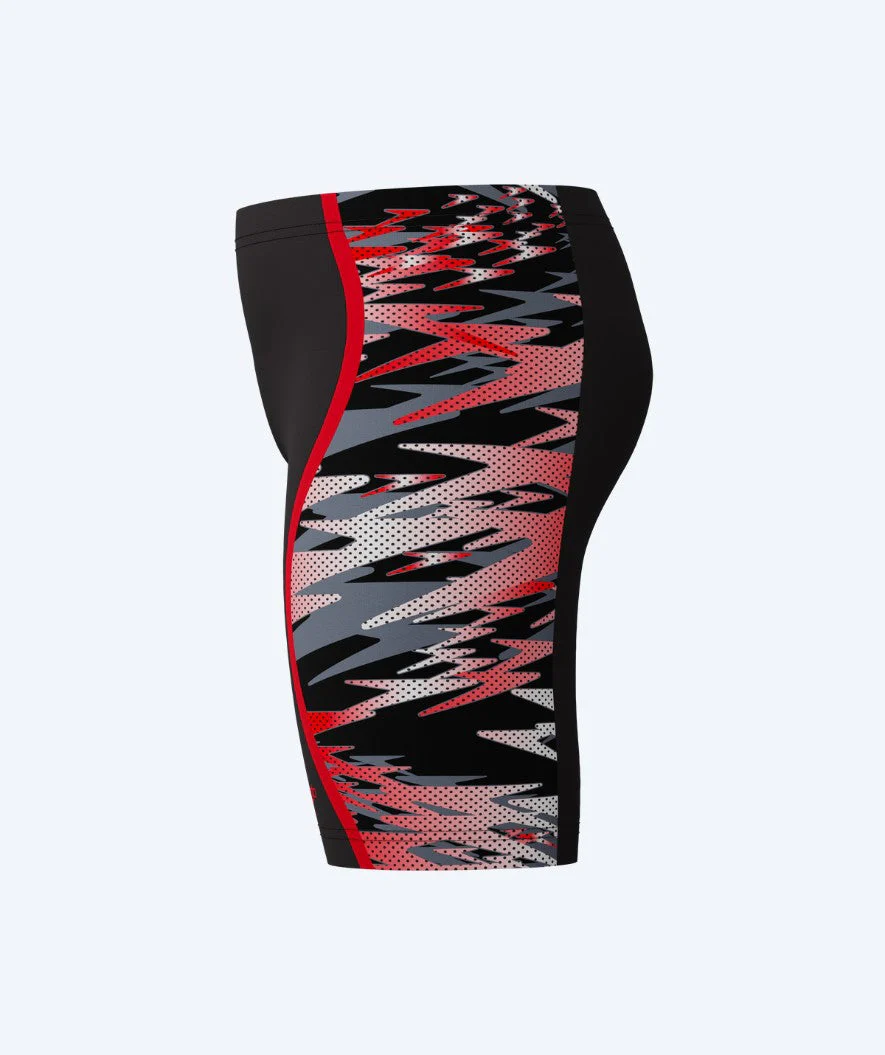 Speedo jammer for boys - Hyperboom Splice - Black/grey - Image 3
