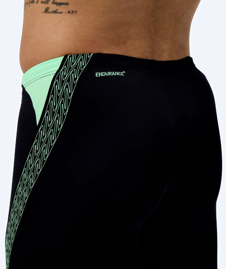 Speedo jammer for men - Hyperboom Splice - Black/green - Image 6