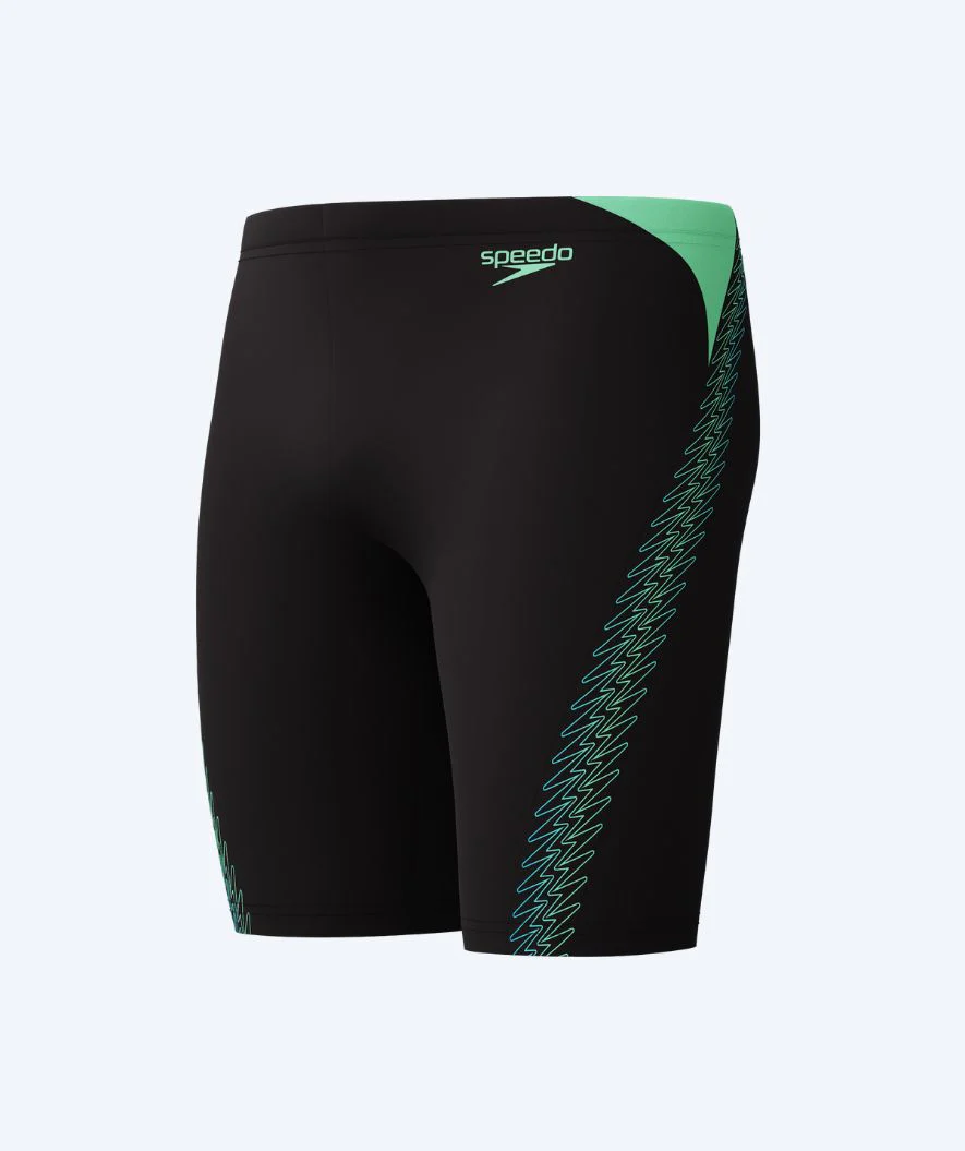 Speedo jammer for men - Hyperboom Splice - Black/green - Image 7