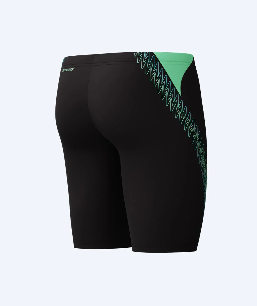 Speedo jammer for men - Hyperboom Splice - Black/green - Image 8