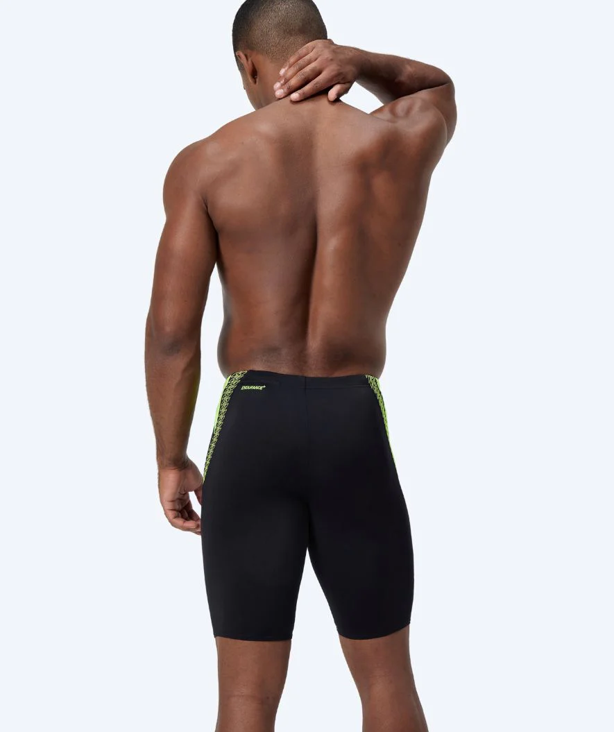Speedo jammer for men - Hyperboom Splice - Black/yellow - Image 2