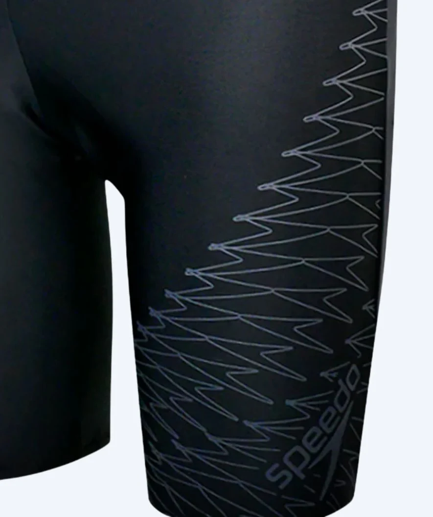 Speedo jammer for men - Medley Logo - Black/grey - Image 2