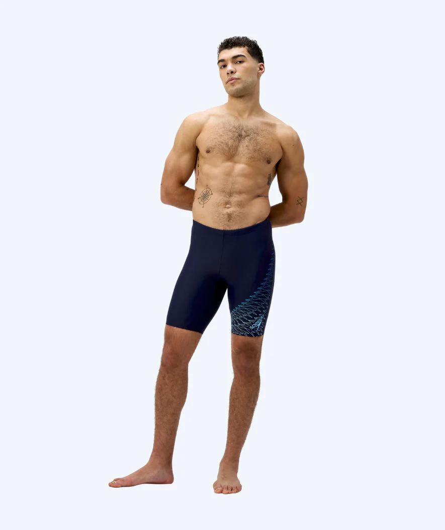 Speedo jammer for men - Medley Logo - Dark blue - Image 3