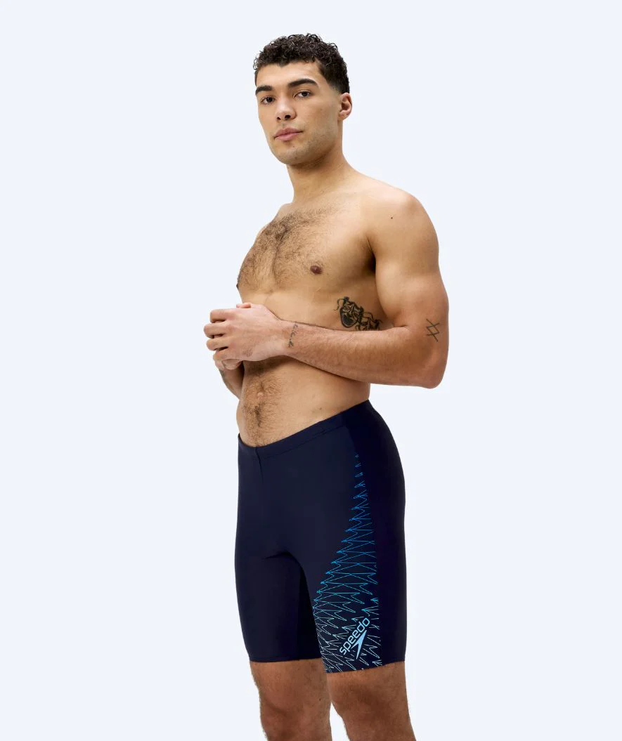 Speedo jammer for men - Medley Logo - Dark blue - Image 4