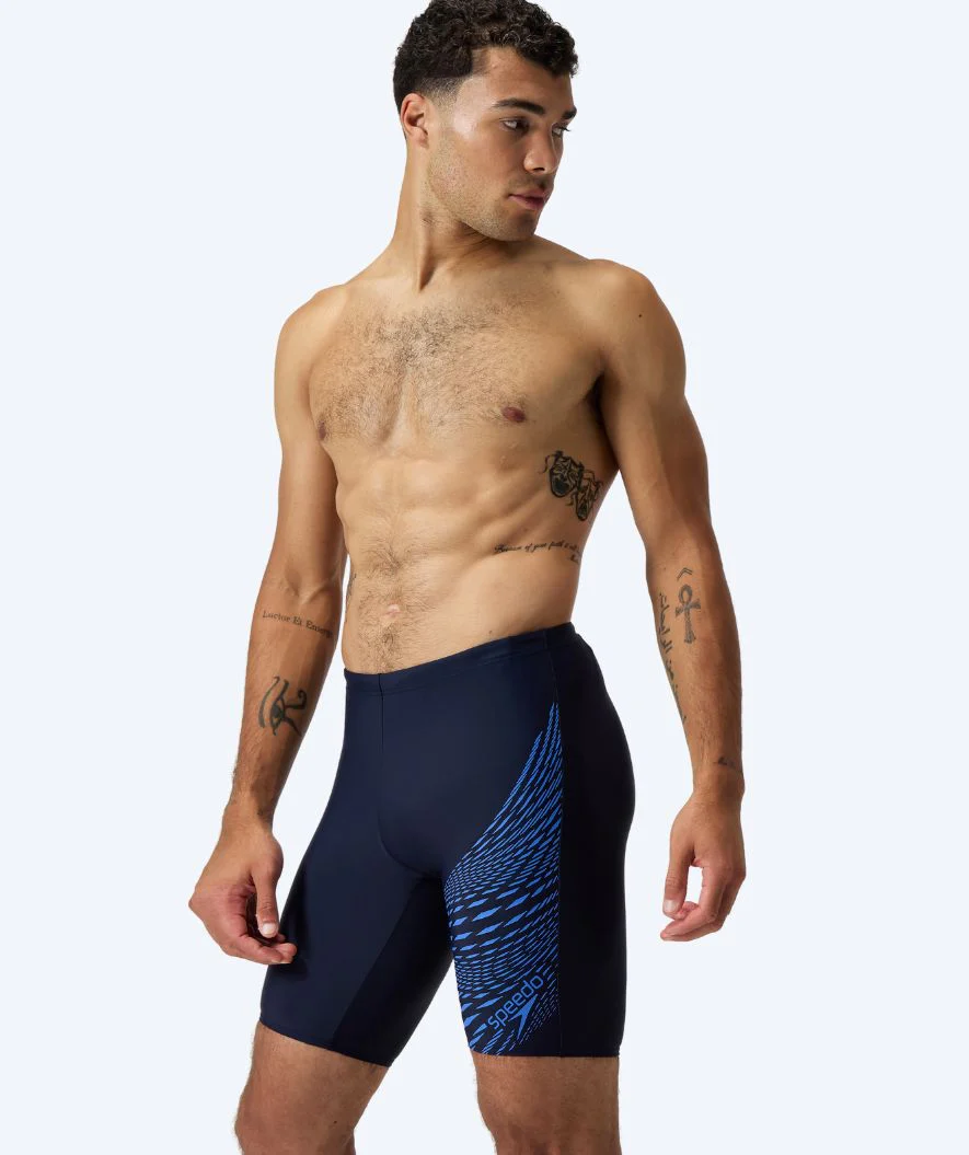 Speedo jammer for men - Medley Logo - Dark blue/light blue