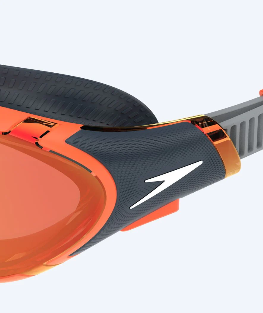 Speedo training swimming goggles - Biofuse 2.0 - Black/orange (Limited 2026) - Image 3