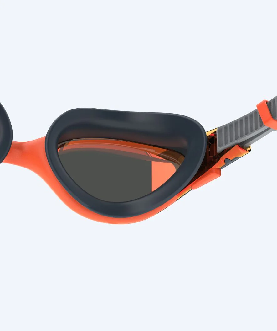 Speedo training swimming goggles - Biofuse 2.0 - Black/orange (Limited 2026) - Image 4