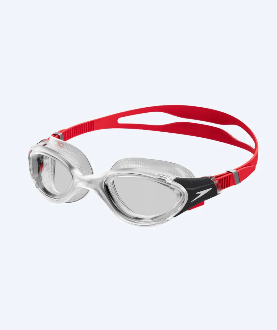 Speedo training swimming goggles - Biofuse 2.0 - White/red
